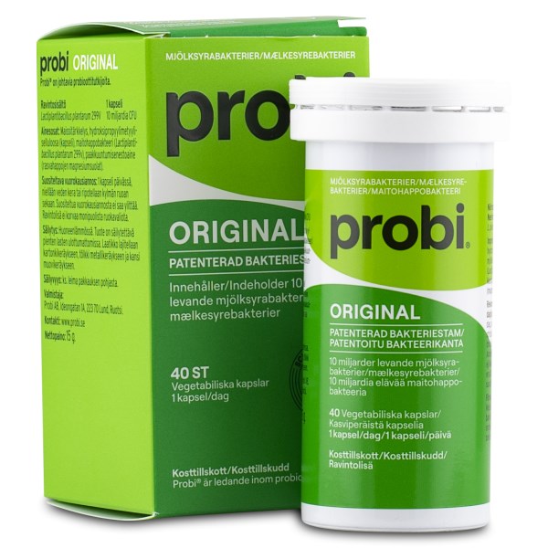 Probi Original Mjölksyrabakterier, 40 kaps