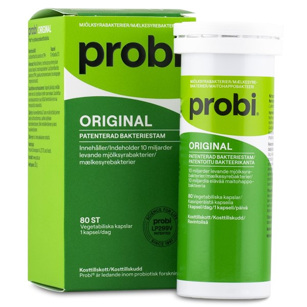 Probi Original Mjölksyrabakterier, 80 kaps