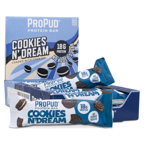 ProPud Protein Bar, Cookies n´ Dream, 12-pack