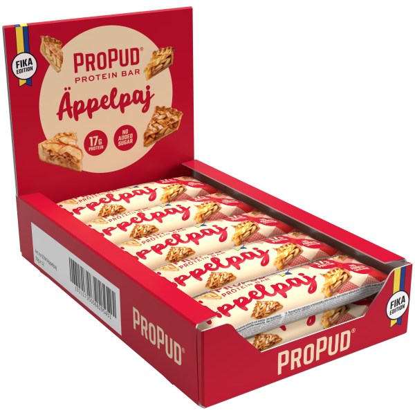 ProPud Protein Bar, Äppelpaj, 12-pack