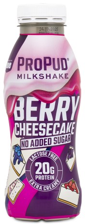 Miniatyrbild ProPud Protein Milkshake - Kort Datum, Berry Milkshake, 330 ml