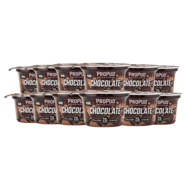 ProPud Proteinpudding, Chocolate, 12-pack