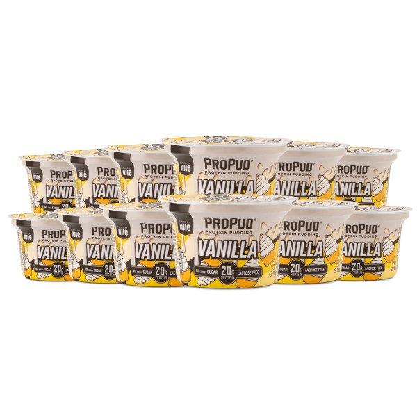 ProPud Proteinpudding, Vanillia, 12-pack