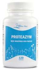 Miniatyrbild Alpha Plus ProteaZym, 120 kaps