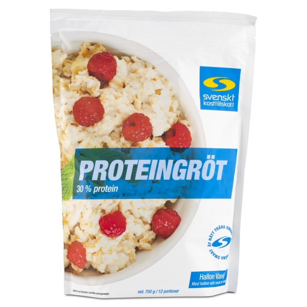 Proteingröt, Hallon & Vanilj, 750 g