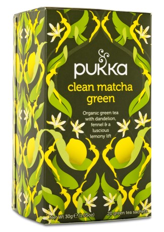 Miniatyrbild Pukka Clean Matcha Green, 20 p�sar