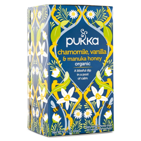 Pukka Te Chamomile Vanilla & Manuka Honey 20 påsar