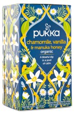Miniatyrbild Pukka Te Chamomile Vanilla & Manuka Honey, 20 psar