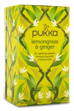 Miniatyrbild Pukka Te Lemongrass & Ginger, 20 psar