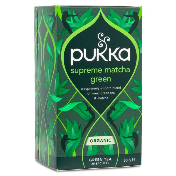 Pukka Te Supreme Matcha Green, 20 påsar