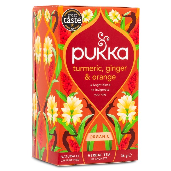 Pukka Te Turmeric Active, 20 påsar