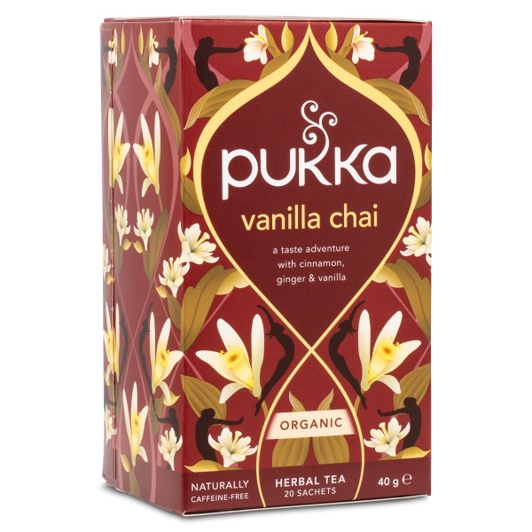 Pukka Te Vanilla Chai, 20 påsar