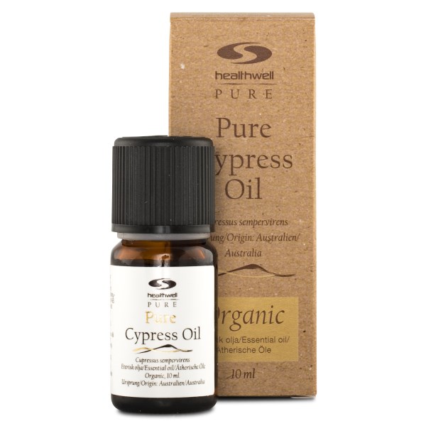 Eterisk Cypressolja, 10 ml, Ekologisk