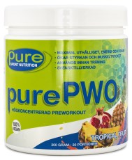Miniatyrbild Pure Sport Nutrition PWO, Tropical, 300 g