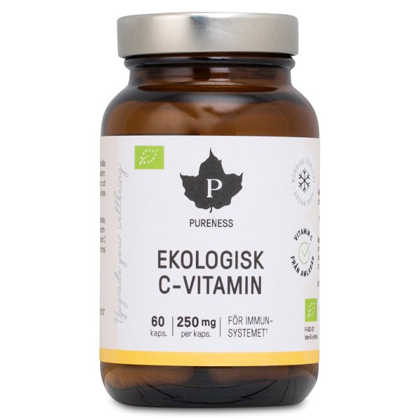 Pureness Ekologisk C-vitamin, 60 kaps