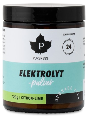 Miniatyrbild Pureness Elektrolytpulver, Citron/Lime, 120 g