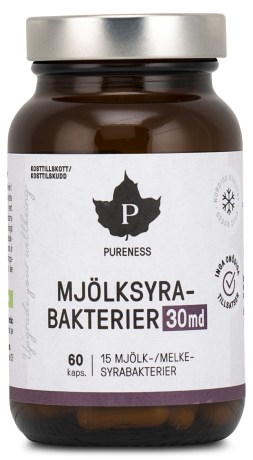 Miniatyrbild Pureness Mj�lksyrabakterier, 60 kaps