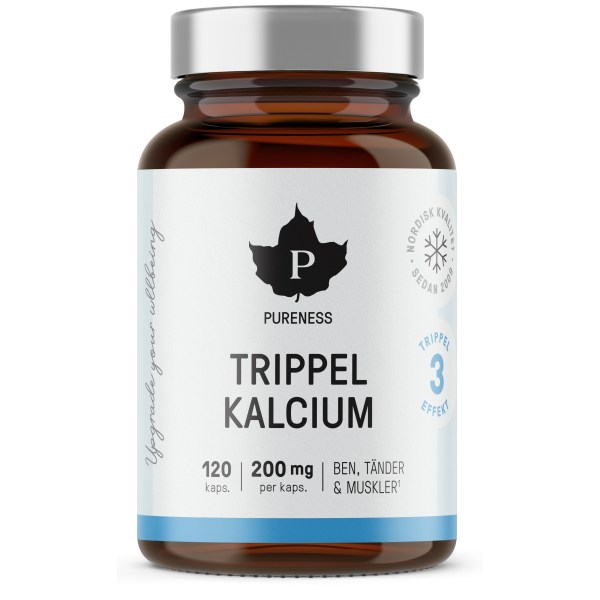 Pureness Trippel Kalcium, 120 kaps