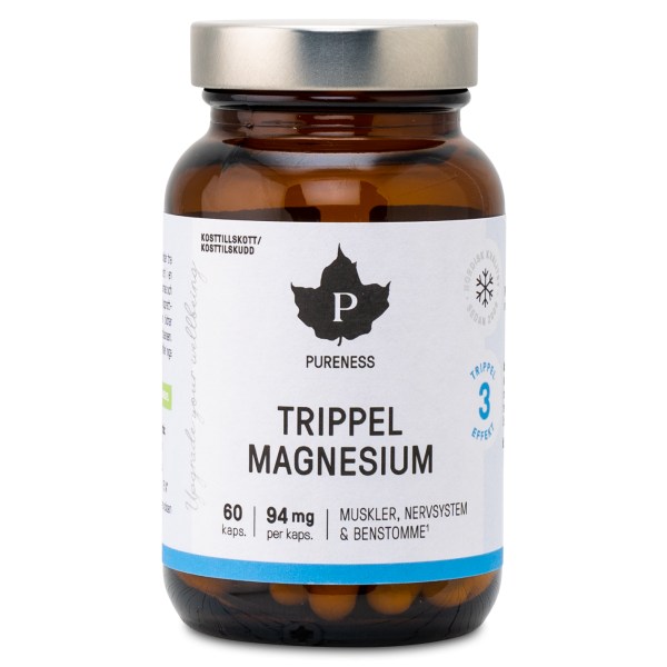 Pureness Trippel Magnesium, 60 kaps