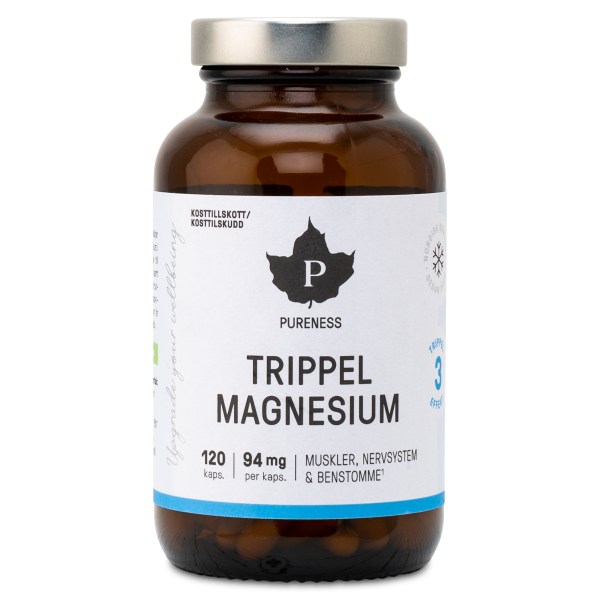 Pureness Trippel Magnesium, 120 kaps