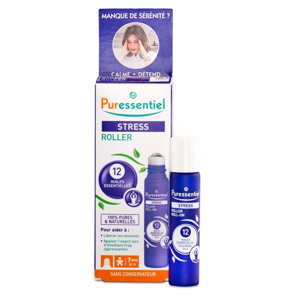 Puressentiel Roll-On with 12 Essential Oils 5 ml Stress