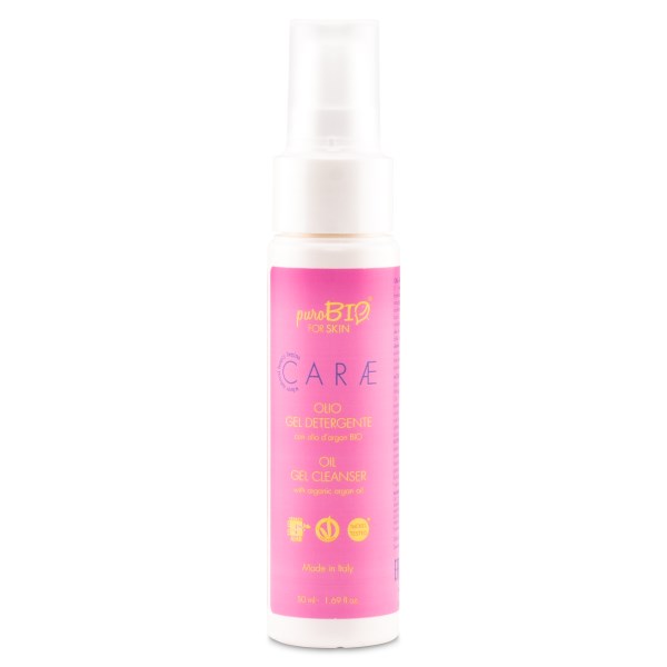 puroBIO CARÆ Oil Gel Cleanser with Argan Oil, 50 ml
