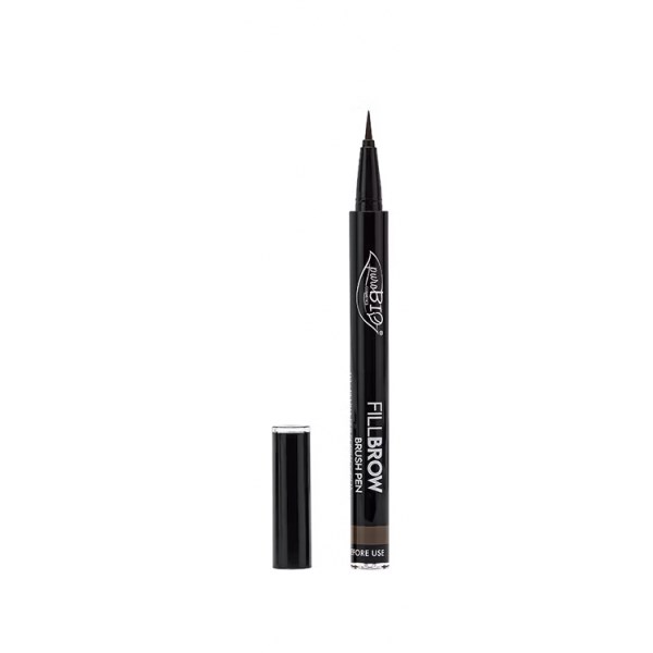puroBIO Fillbrow Brush Pen, 0,7 ml, 03 Dark Brown