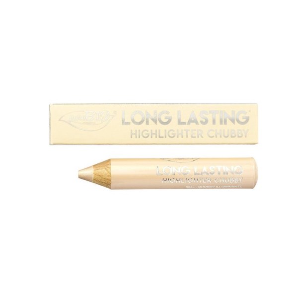 puroBIO Long Lasting Highlighter Chubby, 3.3 gr, Champagne
