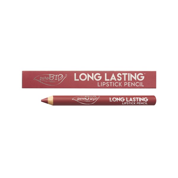 puroBIO Long Lasting Lipstick Pencil, 3 gr, Raspberry