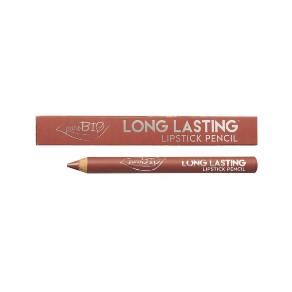 puroBIO Long Lasting Lipstick Pencil, 3 gr, Blue Peach