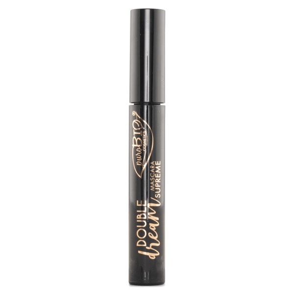 puroBIO Mascara Double Dream Supreme, 10 ml, Svart