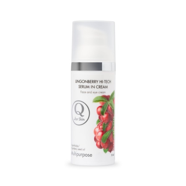 Q for Skin Lingonberry Hi-tech Serum in Cream, 50 ml
