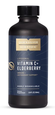 Miniatyrbild Quicksilver Scientific Liposomal C-Vitamin + Flder, 100 ml