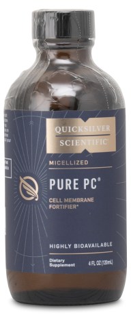 Miniatyrbild Quicksilver Scientific Micellized Pure PC Fosfatidylkolin, 120 ml