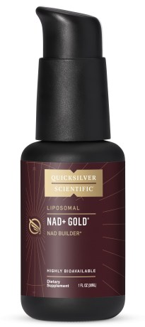 Miniatyrbild Quicksilver Scientific NAD+ Gold, 30 ml
