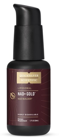 Miniatyrbild Quicksilver Scientific NAD+ Gold, 50 ml
