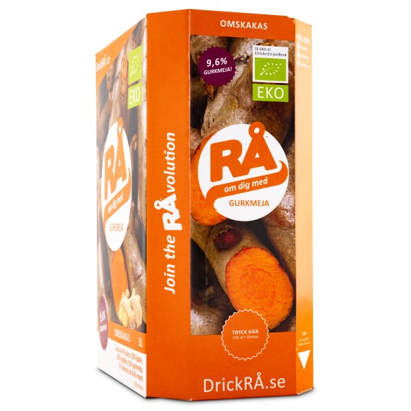 RÅ Gurkmeja EKO Bag-in-Box, 3000 ml