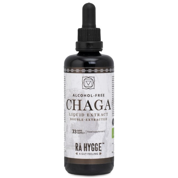 Rå Hygge Flytande Chaga Extrakt Alkoholfri , 100 ml