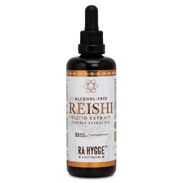 Rå Hygge Flytande Reishi Extrakt Alkoholfri , 100 ml