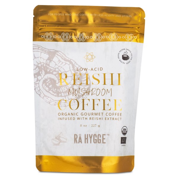Rå Hygge Reishi Svampkaffe, 227 g, Hela Bönor