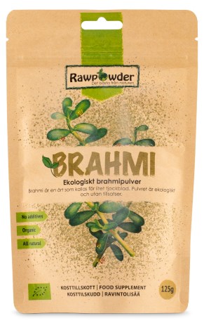 Miniatyrbild RawPowder Brahmi Pulver EKO, 125 g
