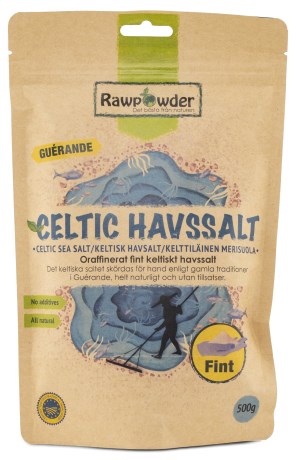 Miniatyrbild RawPowder Celtic Havssalt Fint, 500 g