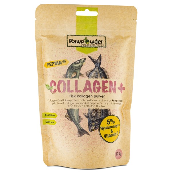 RawPowder Fisk Collagen Plus 175 g