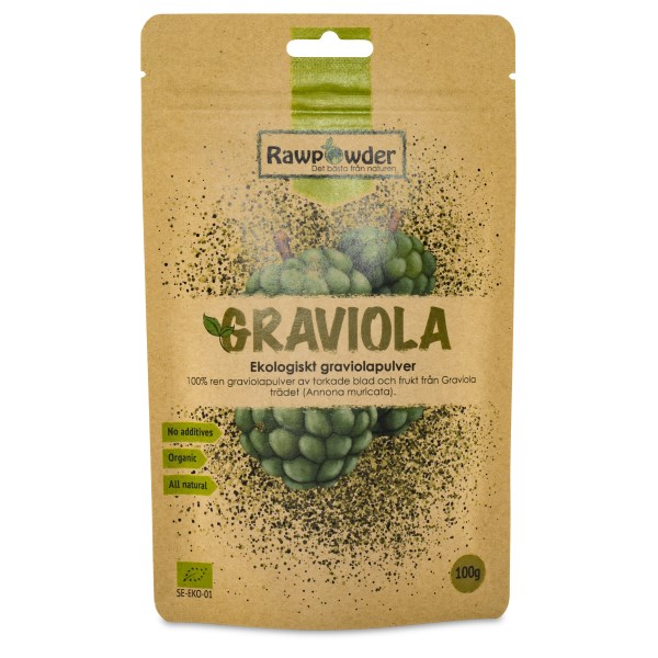 RawPowder Graviola Pulver EKO 100 g