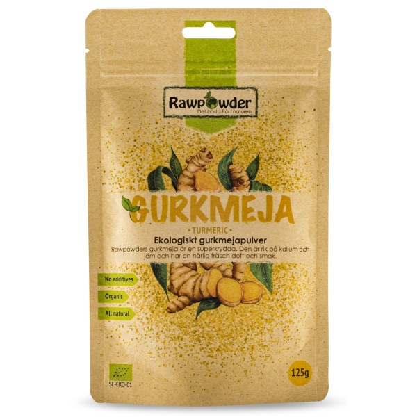 RawPowder Gurkmeja Pulver 125 g