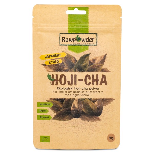RawPowder Hoji-cha Pulver EKO, 50 g