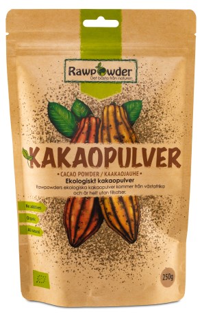 Miniatyrbild RawPowder Kakao Pulver, 250 g