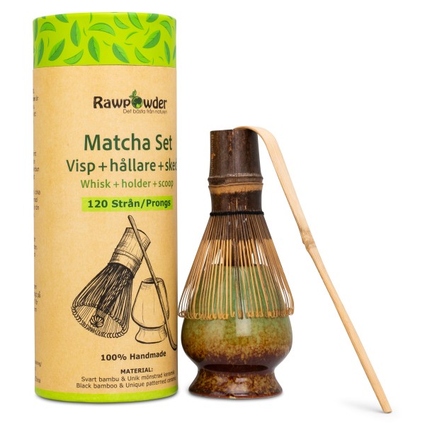 RawPowder Matcha Set, 1 paket