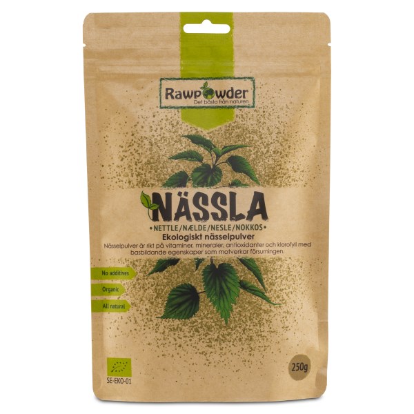 RawPowder Nässelpulver, 250 g