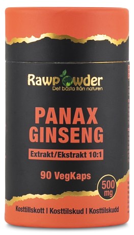 Miniatyrbild RawPowder Panax Ginseng Extrakt, 90 kaps
